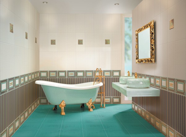 Коллекция плитки Нефрит-Керамика Золотой