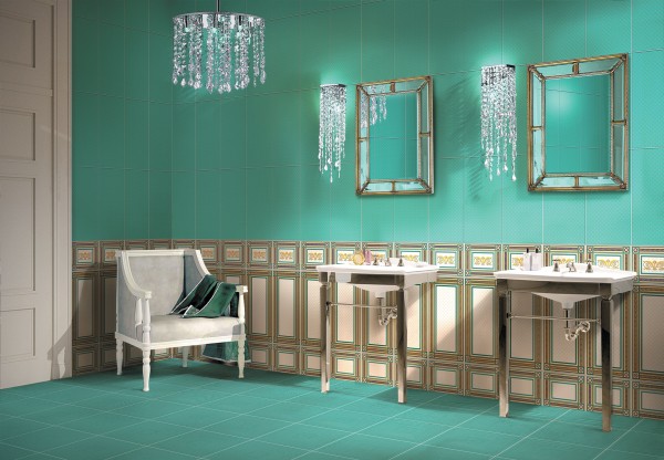 Коллекция плитки Нефрит-Керамика Золотой