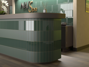 Плитка керамическая настенная 28523 COSTA NOVA ONDA Laurel Green Matt 5x20 см
