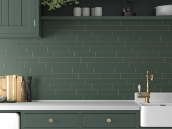 Плитка керамическая настенная 28523 COSTA NOVA ONDA Laurel Green Matt 5x20 см