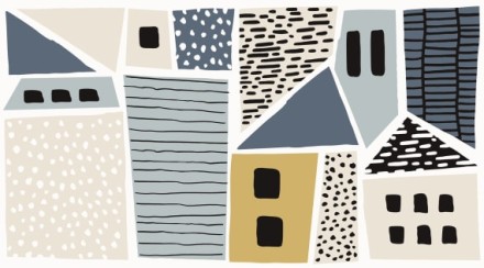 Панно настенное Копенгаген 1905-0002 50x45 (комплект из 2 шт)