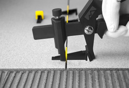 Система выравнивания плитки СВП Зажим 1 мм TLS-Profi 500 шт