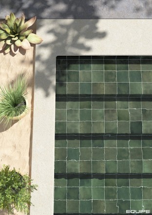 Гранит керамический 31566 SPA&POOLS Moos Green 15х15 см