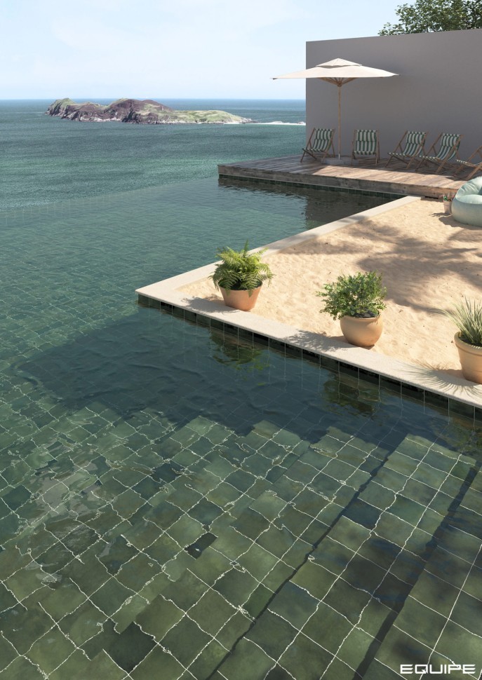 Гранит керамический 31566 SPA&amp;POOLS Moos Green 15х15 см