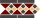 Бордюр керамический Border LISBON with 1 strip (Tr.20, Dots 14+21, Strips 14) 28х15 см