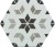Плитка керамическая 25x29 Esagono Idra