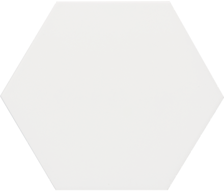 Плитка керамическая 25x29 Esagono Blanco
