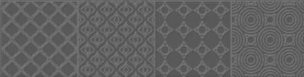 Плитка керамическая 7,3х30 Decor Dolce Smoke
