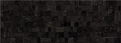 Плитка настенная Commesso Nero Piazze 25,1*70,9