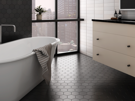 Керамогранит 26467 KROMATIKA Black 11,6х10,1