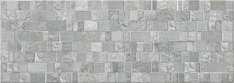 Плитка настенная Commesso Grigio Piazze 25,1*70,9