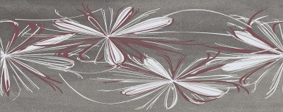 Декор Sonnet Grey Flower 20,1*50,5