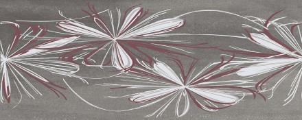 Декор Sonnet Grey Flower 20,1*50,5
