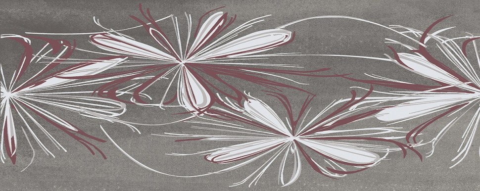 Декор Sonnet Grey Flower 20,1*50,5
