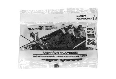 Система выравнивания плитки СВП Подложка под клин TLS-Profi,100 шт Система выравнивания плитки СВП Подложка под клин TLS-Profi,100 шт