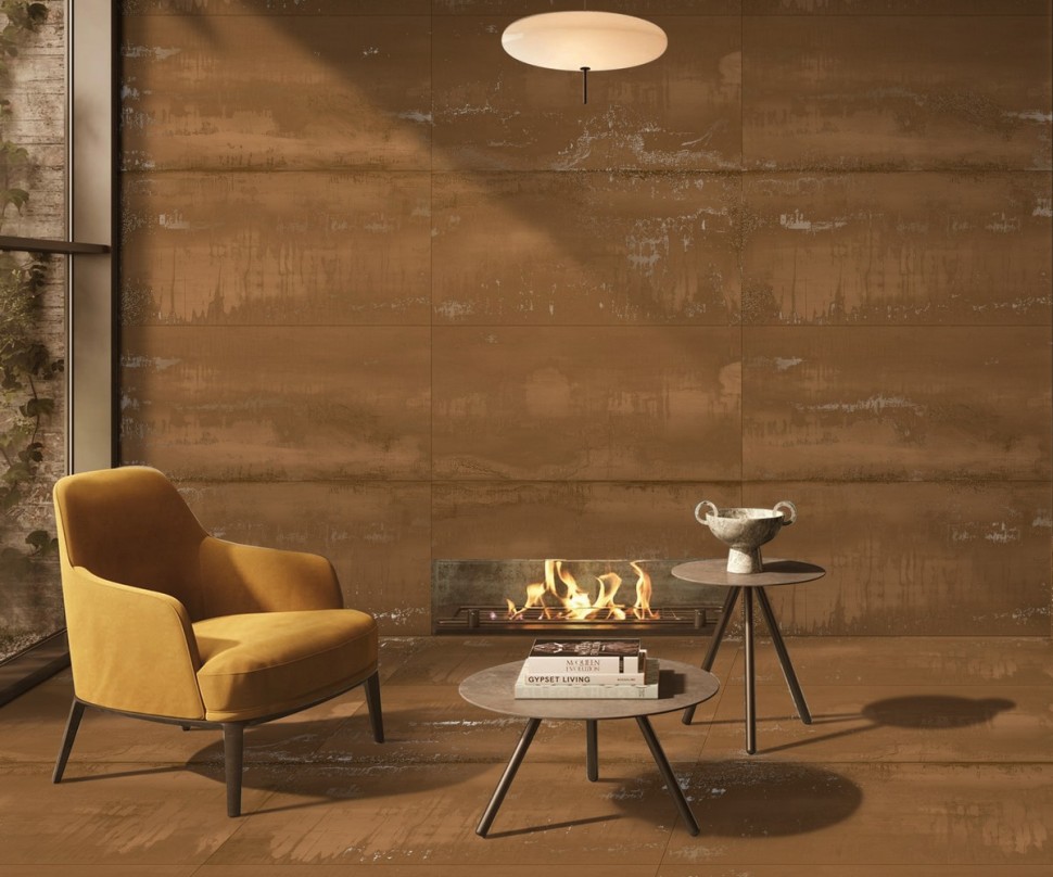 Керамогранит Oxido copper 60*120 CARVING