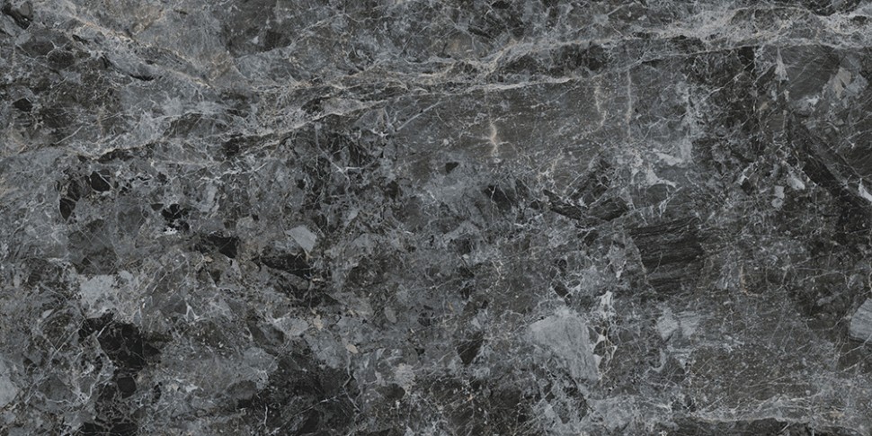 60x120 MarbleS Бреча Черный Лаппато R9