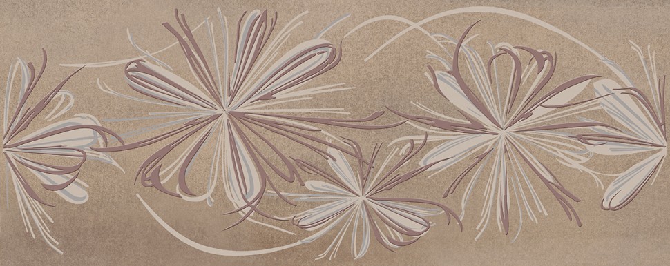 Декор Sonnet Beige Flower 20,1*50,5