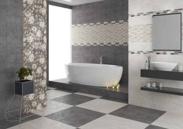 Коллекция плитки LB Ceramics Фиори Гриджо / Fiori Grigio