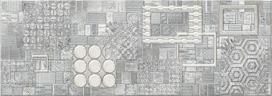 Декор Commesso Grigio Geometria 25,1*70,9