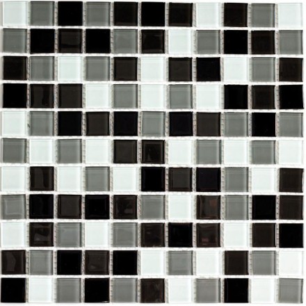 Стеклянная мозаика Carbon mix 4*300*300