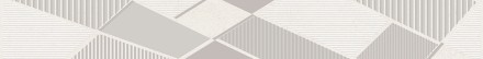 Бордюр Sonnet Grey Geometria 6,2*50,5