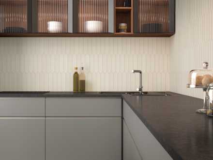 Плитка керамическая настенная 27484 LANSE Muslin 5х25 см