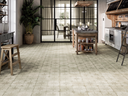 Плитка керамическая напольная FS STAR White 45х45х0,95 см