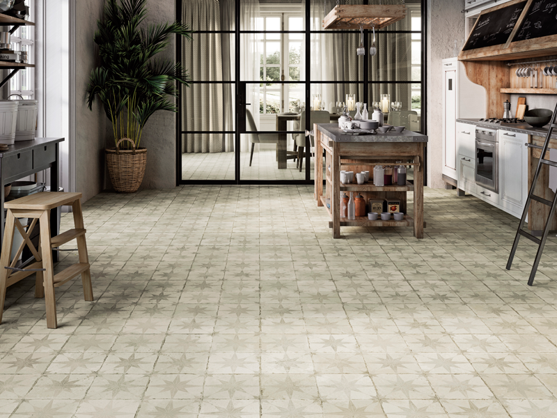 Плитка керамическая напольная FS STAR White 45х45х0,95 см