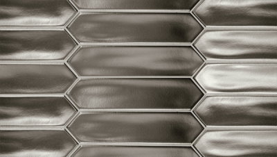 Плитка керамическая настенная 27492 LANSE Silver 5х25 см