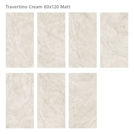 Керамогранит Silk TRAVERTINO CREAM 60x120 MATT