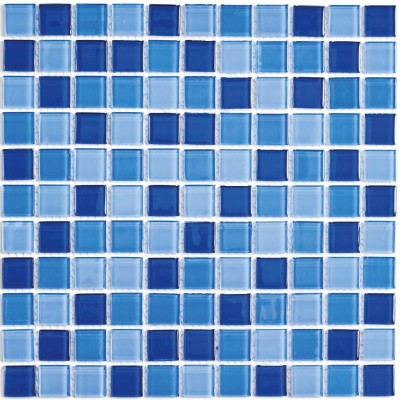 Стеклянная мозаика Blue wave-1 4*300*300