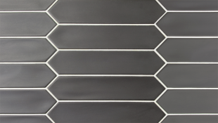 Плитка керамическая настенная 27483 LANSE Black 5х25 см