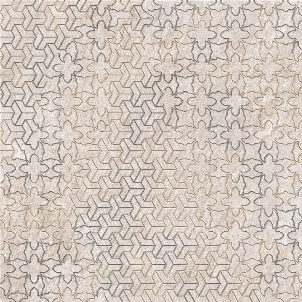 Керамогранит VITRA Quarstone Декор Пэчворк 60*60