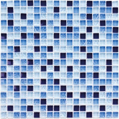 Стеклянная мозаика Blue Drops 8*300*300
