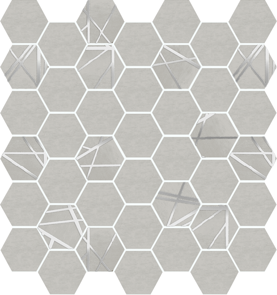 Мозаика DELACORA Mosaic Baffin Gray Dark 316x297 DW7BFN25