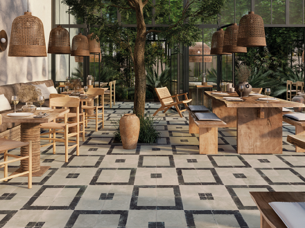 Плитка керамическая напольная 40473 FS BRUSH LINE 22,3x22,3x0,9 см