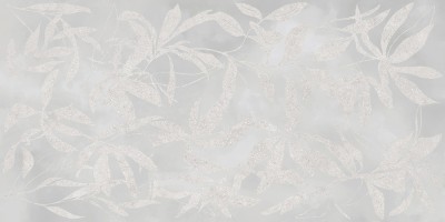 60x120 ArtWall Цветы Серый Матовый Ректификат