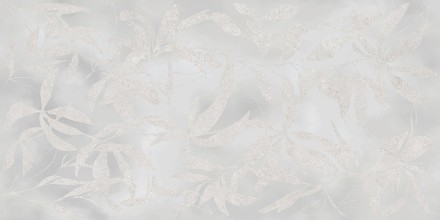 60x120 ArtWall Цветы Серый Матовый Ректификат