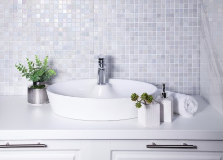 Стеклянная мозаика Antarctica CORAL 577 31,7*31,7