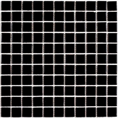 Стеклянная мозаика Black glass 4*300*300