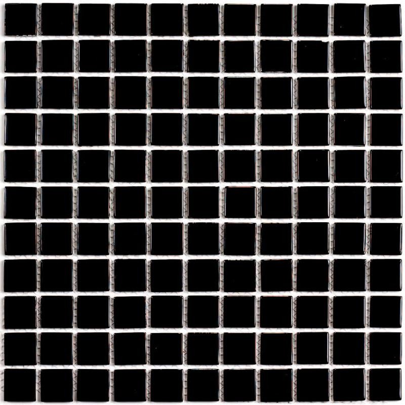 Стеклянная мозаика Black glass 4*300*300