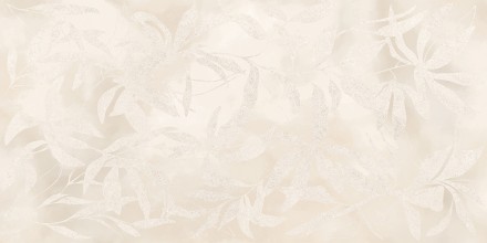 60x120 ArtWall Цветы Слоновая Кость Матовый Ректификат