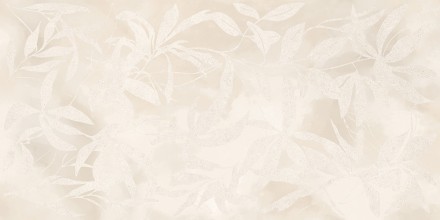 60x120 ArtWall Цветы Слоновая Кость Матовый Ректификат