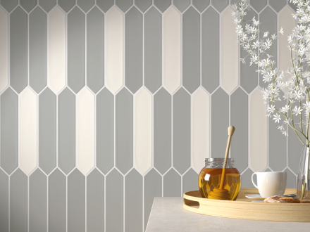 Плитка керамическая настенная 27482 LANSE Grey 5х25 см