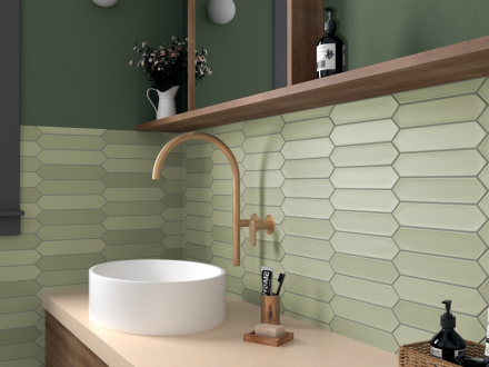 Плитка керамическая настенная 27487 LANSE Bahia 5х25 см