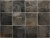 Плитка керамическая настенная 30011 HANOI Black Ash 10x10 см