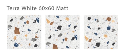 Керамогранит Silk TERRA WHITE 60х60 MATT