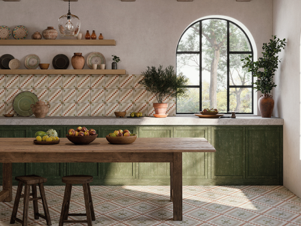 Плитка керамическая напольная 40469 FS RUZAFA 22,3x22,3x0,9 см