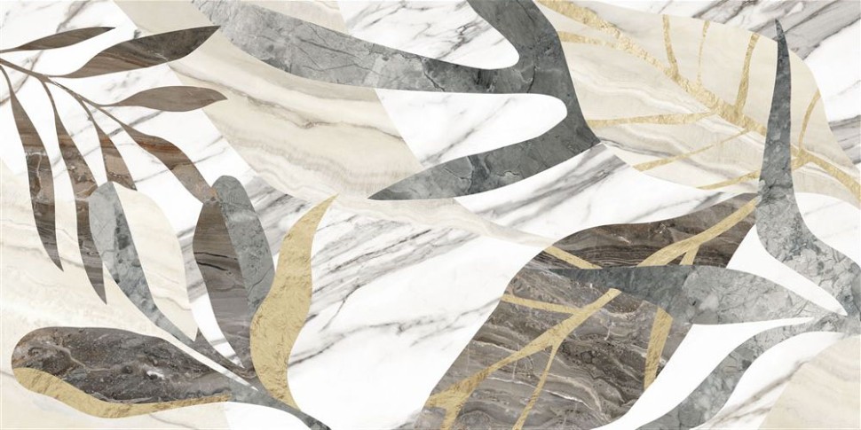 Керамогранит VITRA MarbleSet Декор Джангл Микс Лаппато  60*120